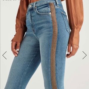 7 For All Mankind High Waist Ankle Skinny Jeans 26